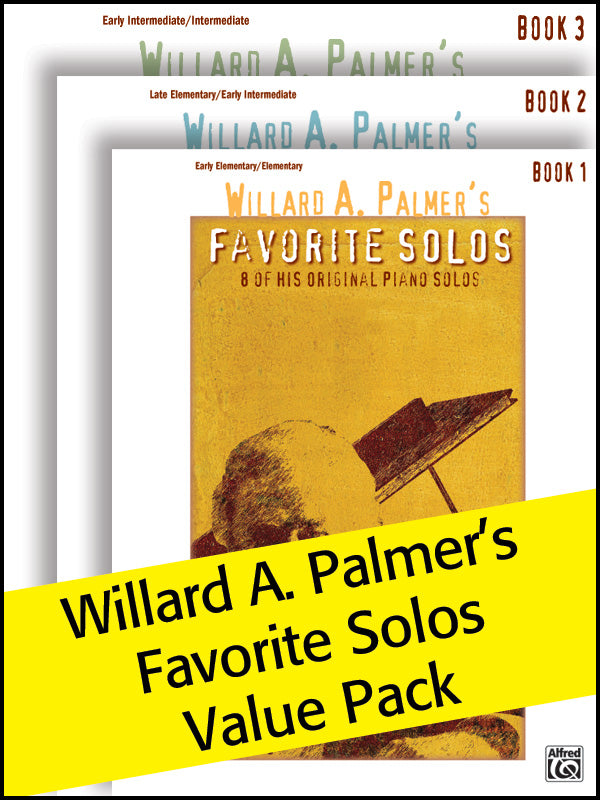 Willard A. Palmer's Favorite Solos 1-3 (Value Pack) Cover Image