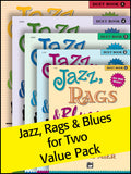 Jazz, Rags & Blues for Two 1-5 (Value Pack) Cover Image