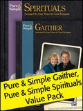 Pure & Simple Spirituals/Gaithers (Value Pack) Cover Image