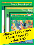Alfred's Basic Piano Library 1B 2012 (Value Pack) Cover Image
