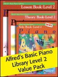 Alfred's Basic Piano Library 2 2012 (Value Pack) Cover Image
