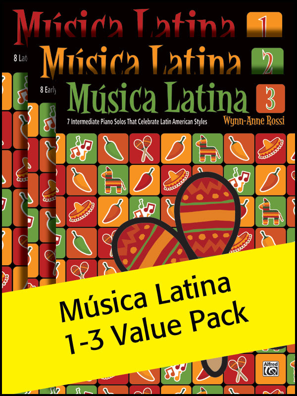 Música Latina Books 1-3 (Value Pack) Cover Image