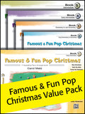 Famous & Fun Pop Christmas, Books 1-5 (Value Pack) Cover Image