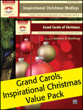 Grand Carols, Inspirational Christmas (Value Pack) Cover Image