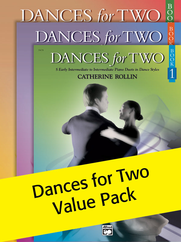 Dances for Two, Book 1-3 (Value Pack) Cover Image