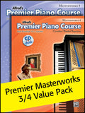 Premier Piano Course, Masterworks 3 & 4 (Value Pack) Cover Image