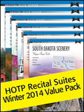 Recital Suites Winter 2014 (Value Pack) Cover Image