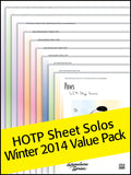 Sheet Solos Winter 2014 (Value Pack) Cover Image