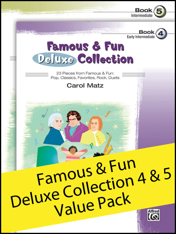 Famous & Fun Deluxe Collection 4-5 (Value Pack) Cover Image