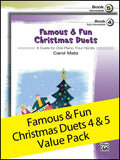 Famous & Fun Christmas Duets 4-5 (Value Pack) Cover Image