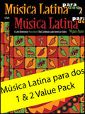 Música Latina para dos 1 & 2 (Value Pack) Cover Image