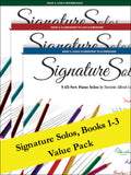 Signature Solos 1-3 (Value Pack) Cover Image