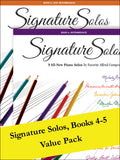 Signature Solos 4-5 (Value Pack) Cover Image