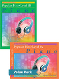 Alfred's Basic Piano Library: Popular Hits, Levels 1A & 1B (Value Pack) Cover Image