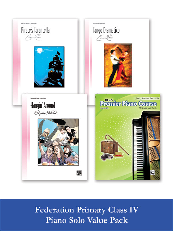 Federation Primary Class IV Piano Solo (Value Pack) Cover Image
