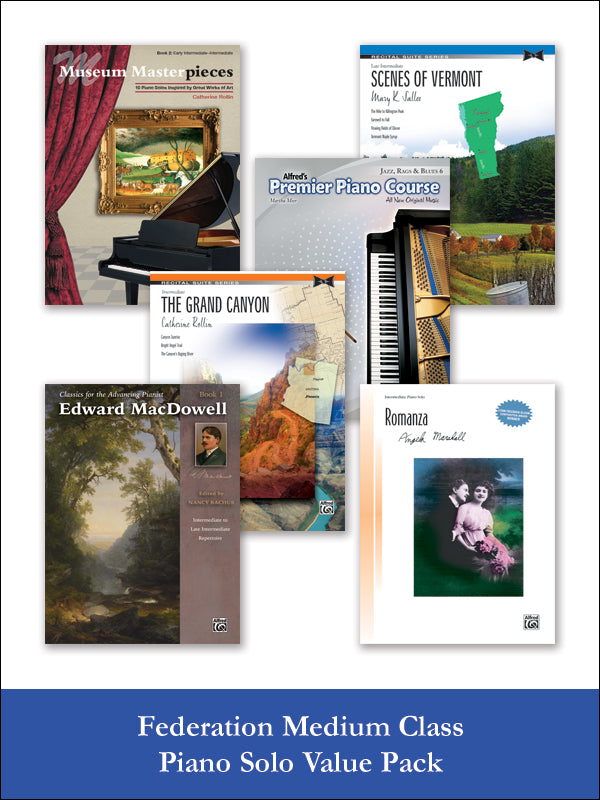 Federation Medium Class Piano Solo (Value Pack) Cover Image
