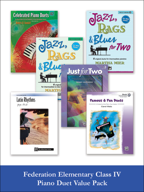 Federation Elementary Class IV Piano Duet (Value Pack) Cover Image