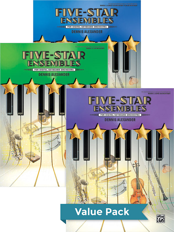 Five-Star Ensembles 1-3 (Value Pack) Cover Image