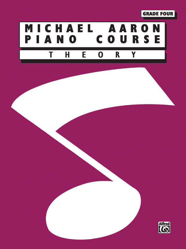 Michael Aaron Piano Course: Theory, Grade 4 Cover Image