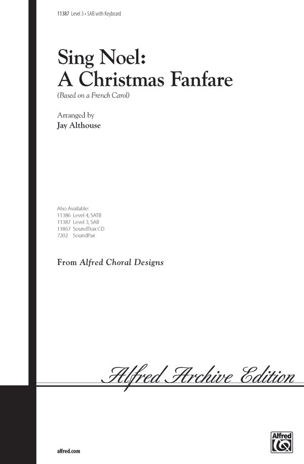 Sing Noel: A Christmas Fanfare Cover Image