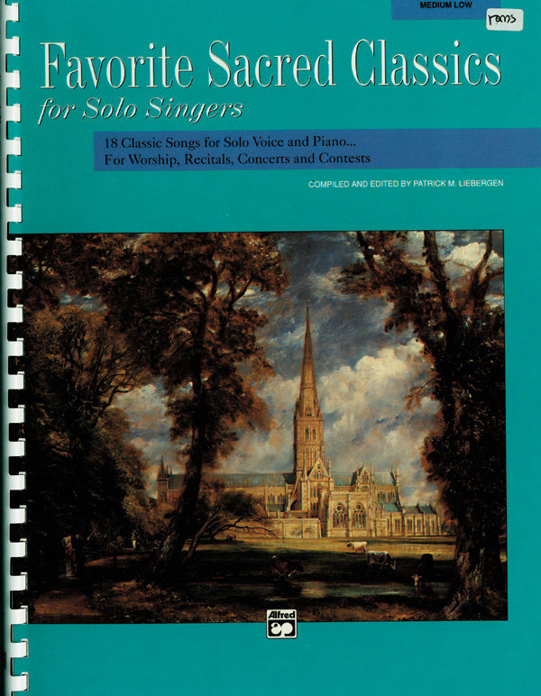 Favorite Sacred Classics for Solo Singers Cover Image