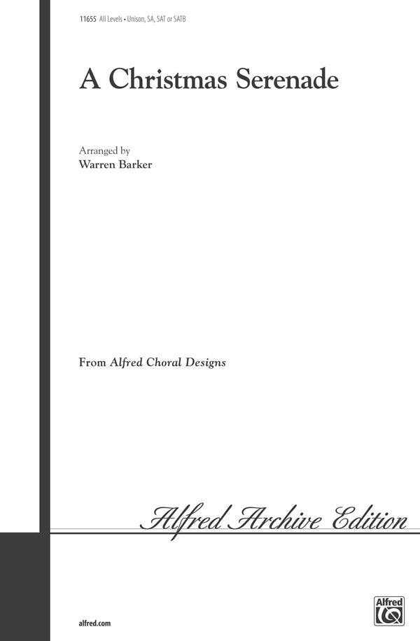 A Christmas Serenade Sheet Music Preview