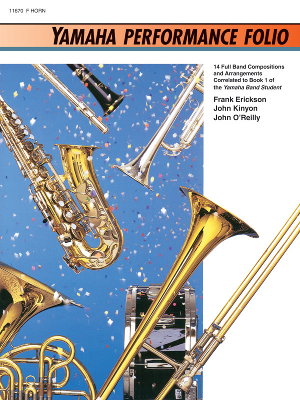 Yamaha Performance Folio Cover Image
