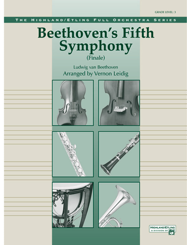 Beethoven's 5th Symphony, Finale Sheet Music Preview