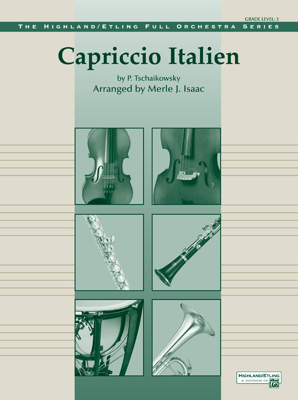 Capriccio Italienne: Cello Sheet Music Preview