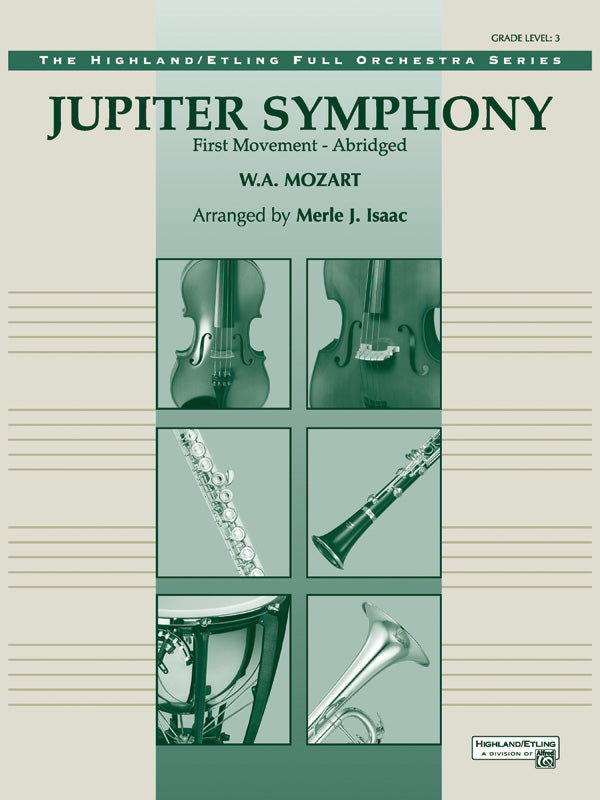 Jupiter Symphony, 1st Movement: Viola Sheet Music Preview