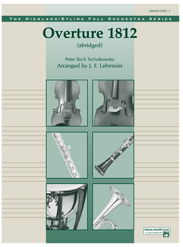 Overture 1812: 2nd B-flat Clarinet Sheet Music Preview
