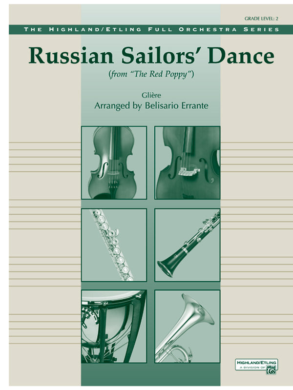 Russian Sailors' Dance: 1st B-flat Trumpet Sheet Music Preview