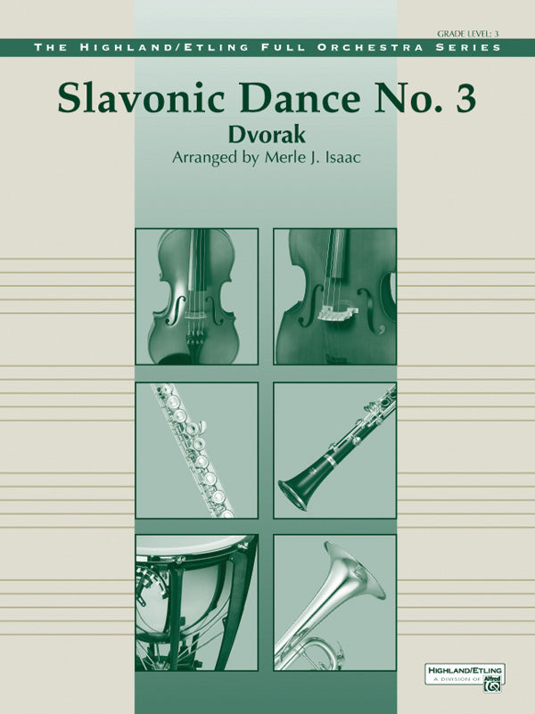 Slavonic Dance No. 3: Score Sheet Music Preview