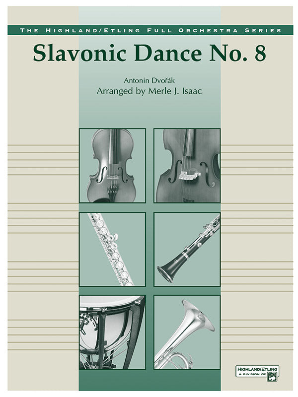 Slavonic Dance No. 8: 1st Percussion Sheet Music Preview