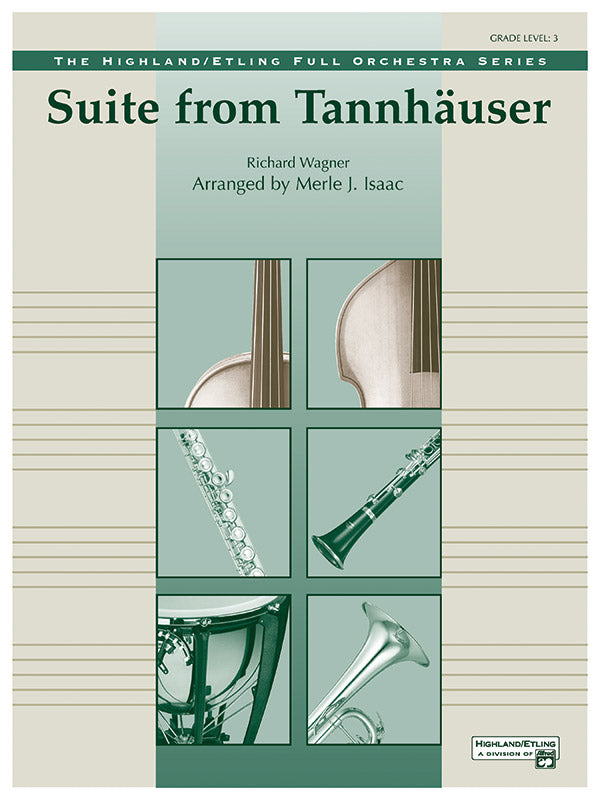 Suite from Tannhäuser: 2nd Oboe Sheet Music Preview