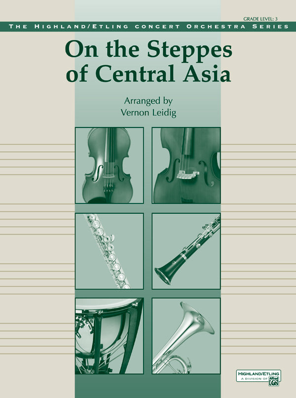 On the Steppes of Central Asia: 1st Violin Sheet Music Preview