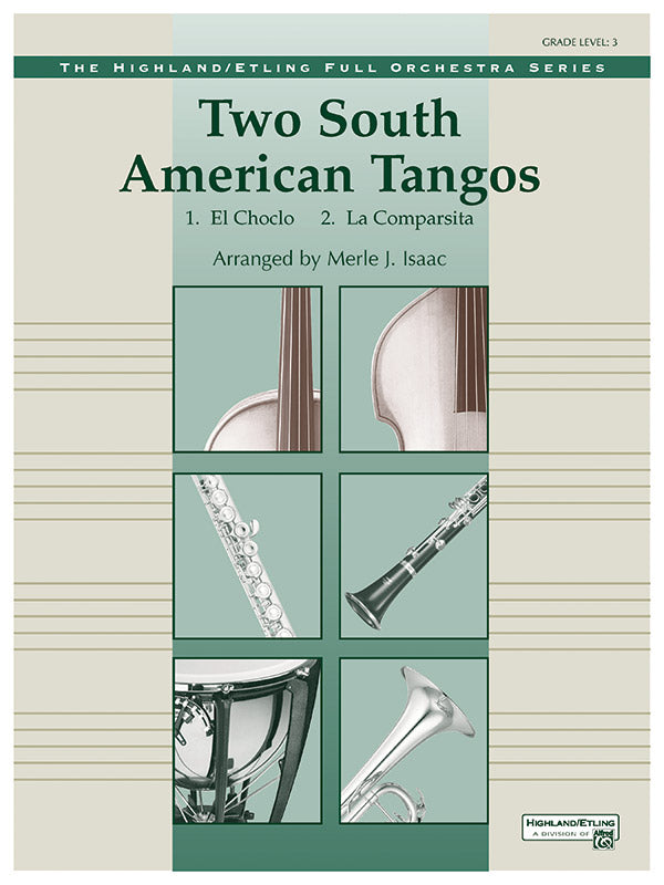 Two South American Tangos: 3rd Violin (Viola [TC]) Sheet Music Preview