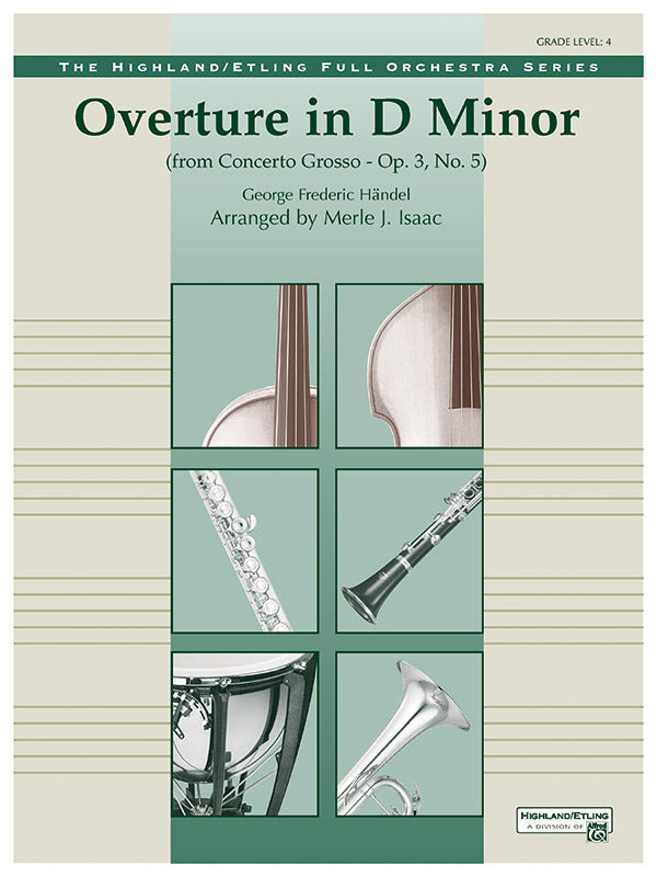 Overture in D minor (Concerto Grosso) Cover Image