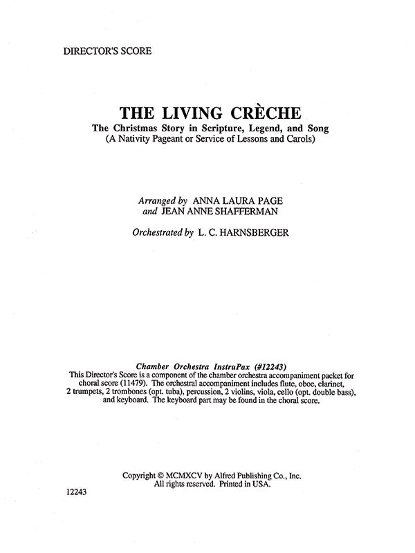 The Living Crèche Cover Image