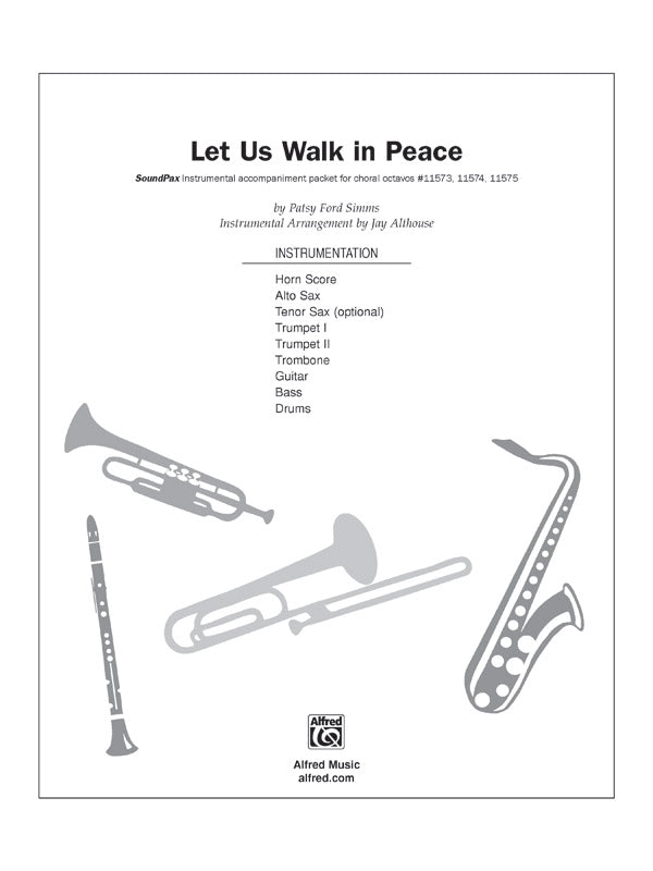 Let Us Walk in Peace: Guitar Sheet Music Preview