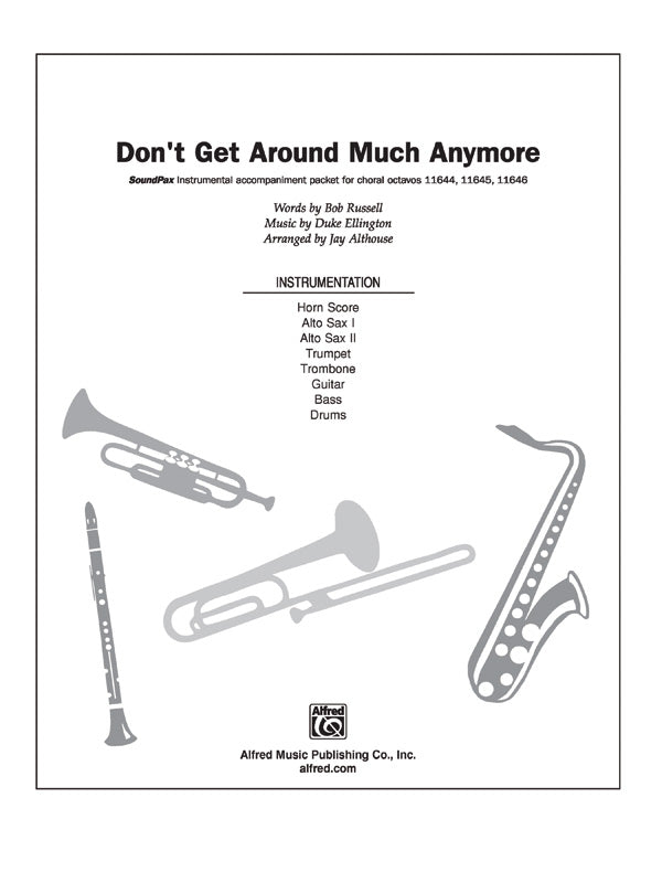 Don't Get Around Much Anymore Cover Image