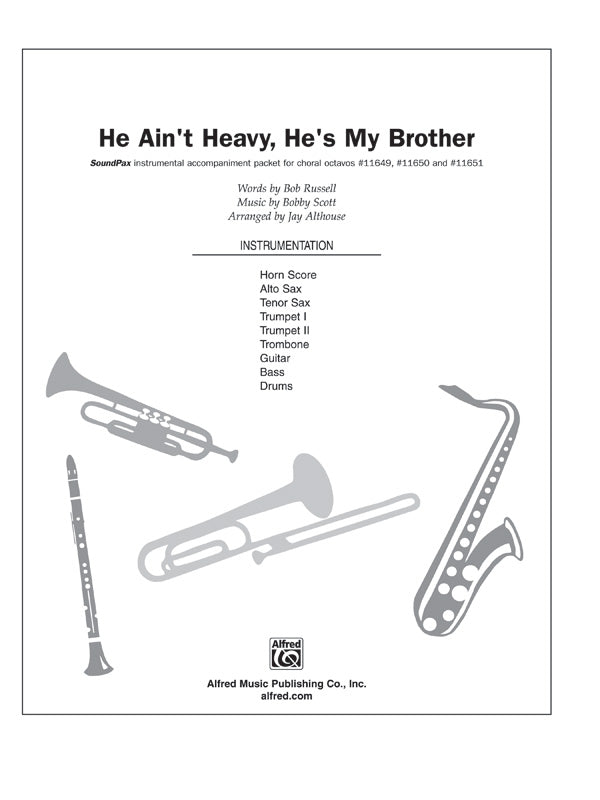 He Ain't Heavy, He's My Brother Cover Image