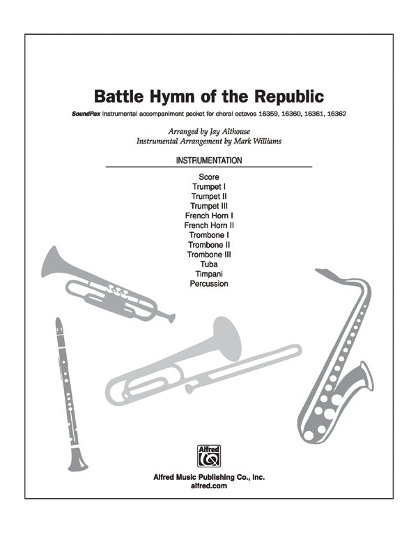 Battle Hymn of the Republic: Score Sheet Music Preview