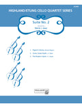 Highland/Etling Cello Quartet Series: Suite No. 2 Cover Image