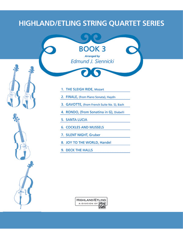 Highland/Etling String Quartet Series: Set 3: 1st Violin Sheet Music Preview