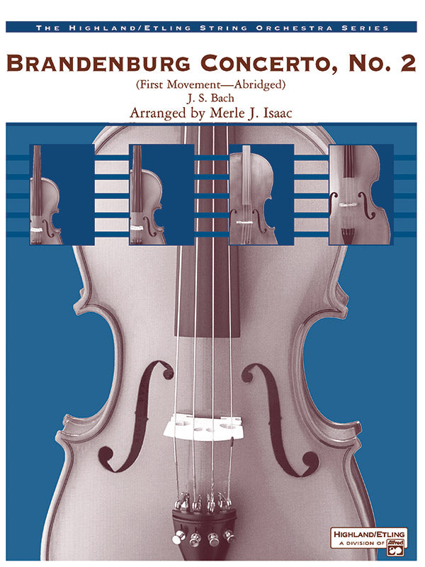 Brandenburg Concerto No. 2: 2nd Cello Sheet Music Preview