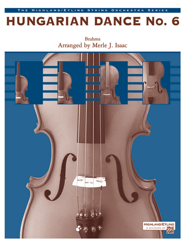 Hungarian Dance No. 6: String Bass Sheet Music Preview