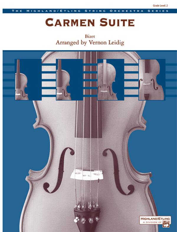 Carmen Suite: String Bass Sheet Music Preview