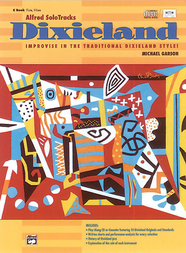 Alfred's SoloTracks Dixieland Cover Image