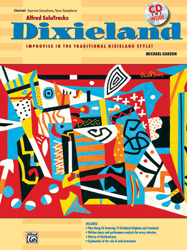 Alfred's SoloTracks Dixieland Cover Image